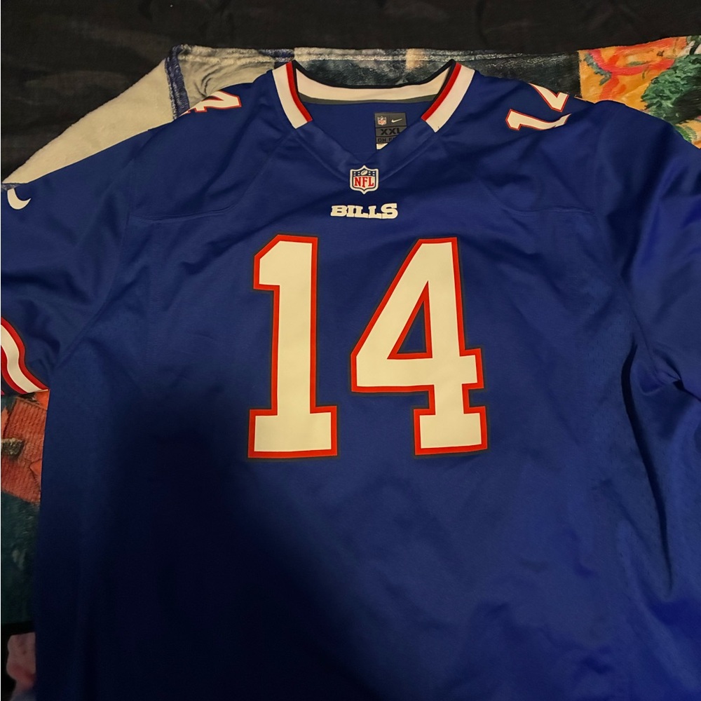 Buffalo Bills #14 Blue Football Jersey